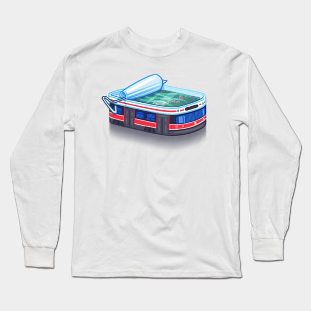 TTC Sardine Car Long Sleeve T-Shirt by StevenTwigg